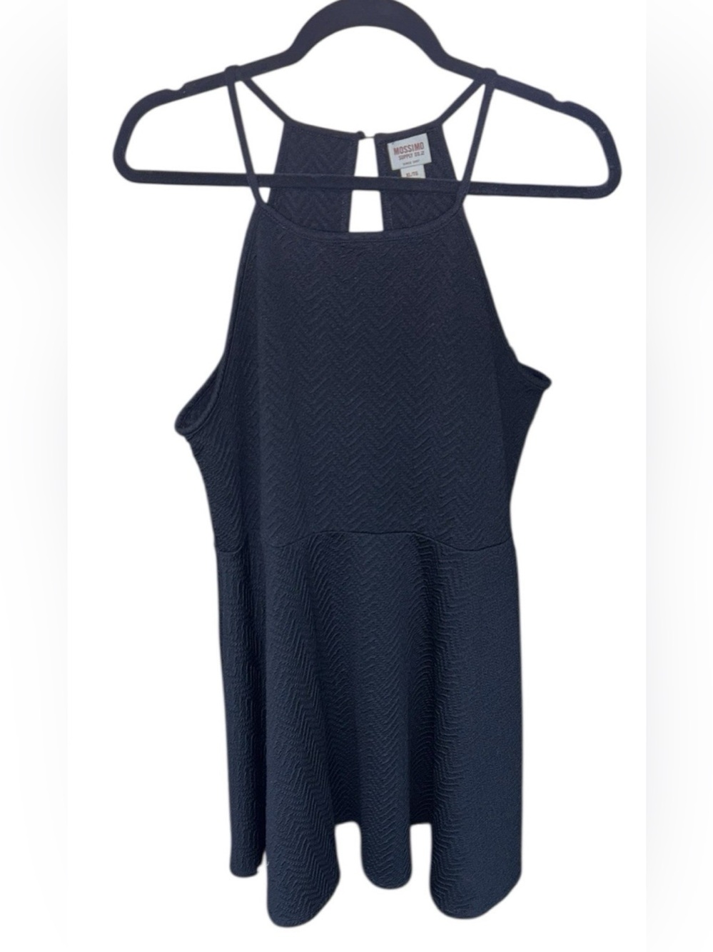 Mossimo Women's Black Racerback Sleeveless Dress Size XL